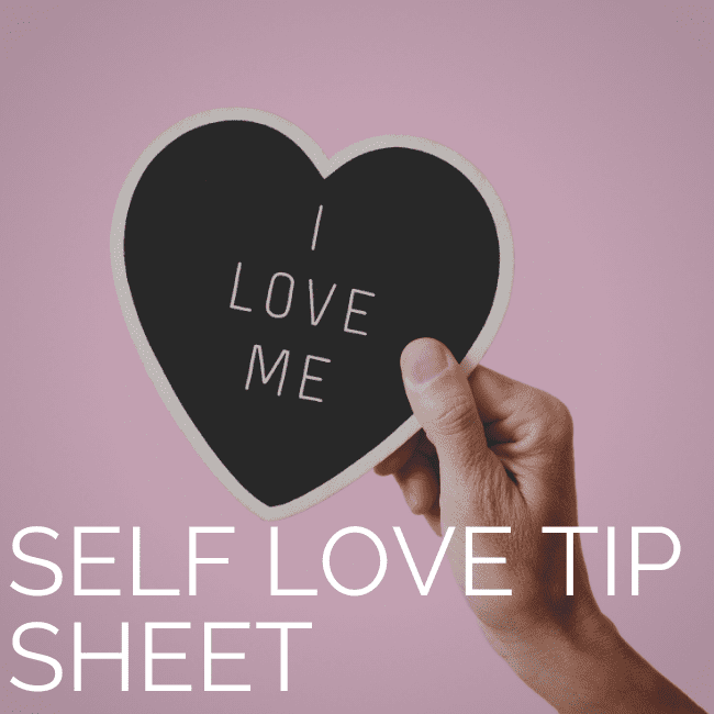 Patient Health Info: Self Love Tip Sheet